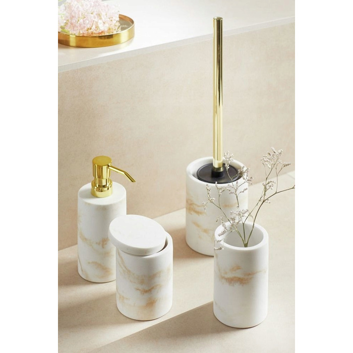 Туалетний йоржик Wenko Odos White, 37 см