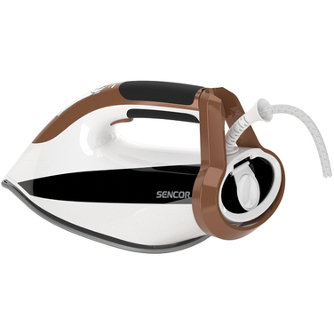 Парова праска Sencor SSI 8400BZ з керамічною підошвою, 2800 Вт, 195 г/хв, система Drip-stop