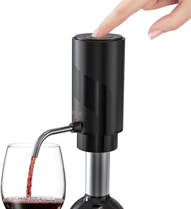 Wine Aerator, Red Wine Decanter, Wine Decanter (Aerator Set) (Electric Aerator)