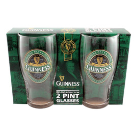 Набір келихів Guinness McLaughlin's Irish Shop 2 шт. Зелені, для пива
