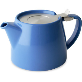 Teapot, 510 ml, white (Blue)