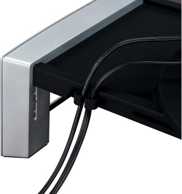 Підставка для монітора Fellowes Professional Series, чорна/антрацит, ергономічна робоча станція для плоских екранів