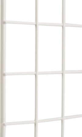 Amazon Basics Stackable Wire Grid Storage Cubes (6 Cubes, White)