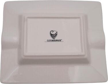 Попільничка для сигарет Germanus з натурального порцеляни, стиль Мавританський