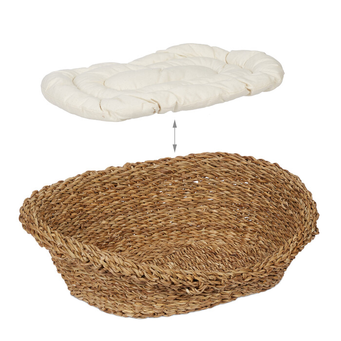 Relaxdays Pet Bed for Dogs and Cats