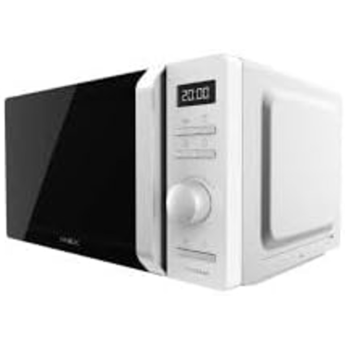 Мікрохвильова піч Cecotec Proclean 2010 Inverter - 19L, білий, з інверторною технологією