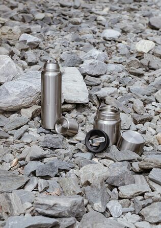 SIGG - Insulated Drinking Bottle - Thermos Flask Gemstone IBT - With Cup - Leak-Proof - Featherlight - BPA-Free - 18/8 Stainless Steel - 0.5L / 0.75L / 1.1L