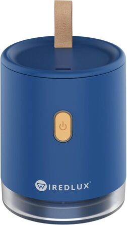 Електричний видалення ворсу з одягу - Fusselrasierer, компактний та портативний, USB, Dual Protection (Oslo-blue)