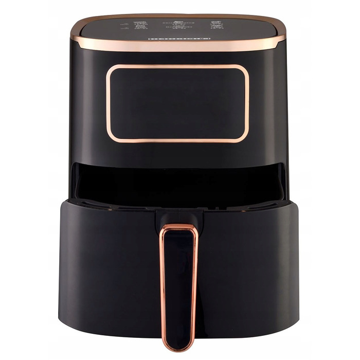 Аерофритюрниця Heinrich's HFR 8216, чорна, 1450 Вт, 5 л