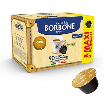 Кава Caffè Borbone Gold сумісна з Nescafé Dolce Gusto, капсули, 90 шт