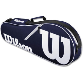 Сумка для тенісу Wilson Advantage Limited Edition Marineblau/Weiß на 2 ракетки