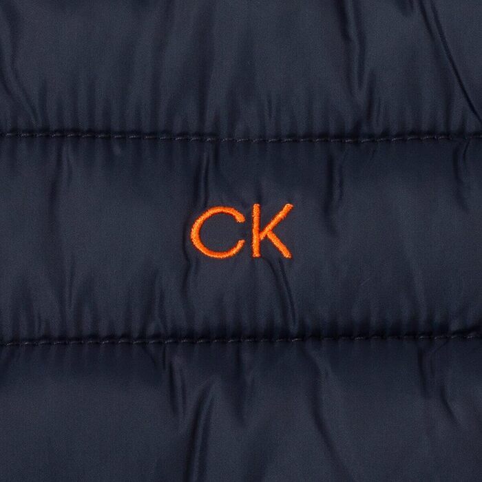 Жилет чоловічий Calvin Klein Hybrid CK Insulate, XXL, темно-синій/помаранчевий