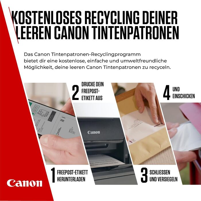Комплект оригінальних картриджів Canon PG-540XL та CL-541XL FINE XL з фотопапером