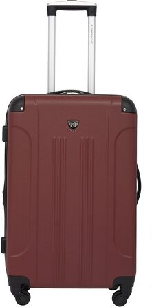 Валіза Travelers Club Chicago Hardside Розширювана Спіннер 20' Carry-On (Набір з 3 шт., Apple Butter)