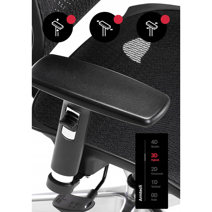Ергономічне крісло Diablo Chairs V-Basic, тканина, чорне