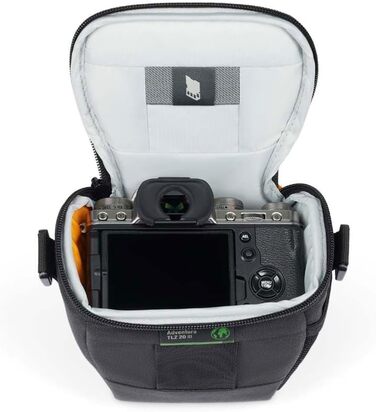 Сумка для камери Lowepro Adventura TLZ 20 III, чорна: для беззеркальних камер Sony Alpha 7 та Canon Rp