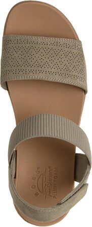 Сандалі жіночі Skechers Desert Kiss низький хід 39 EU оливково-зелені