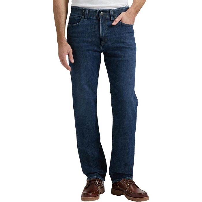 Чоловічі джинси Lee Straight Fit Xm (38W/32L, Blithe) - класичний прямий крій