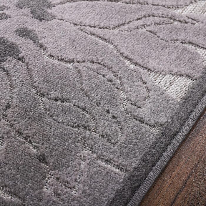 Килимок для дому та саду Impression Outdoor - вологостійкий, 120 x 170 см, темно-сірий