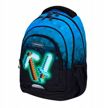 Багатофункціональний шкільний рюкзак AstraBag, багатоколірний, 20 л
