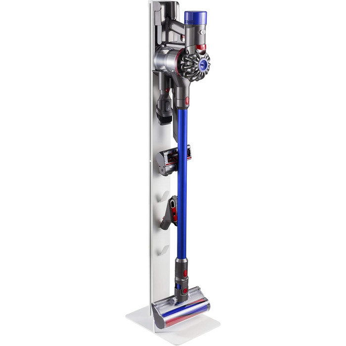 HALTERUNGSPROFI Vacuum Cleaner Stand for Dyson White Aluminum Stand Vacuum Gen5detect V15 V12 V11 V10 V8 V6 V7 DVC-SST-01W