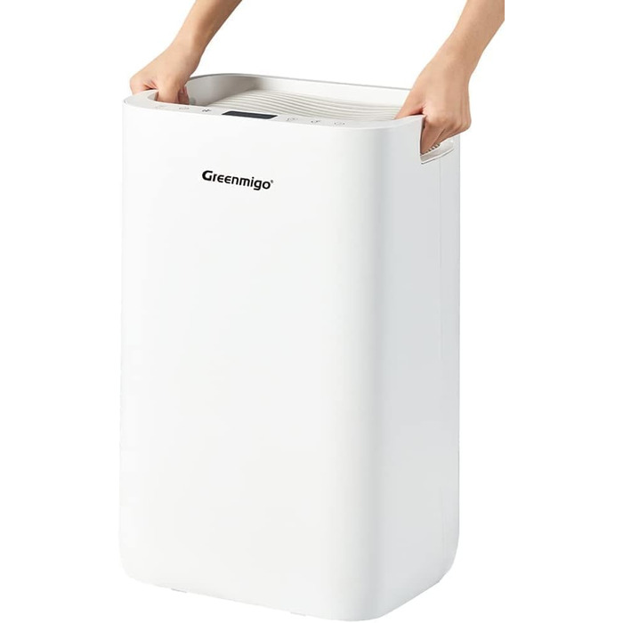 Зволожувач повітря Greenmigo 13L/24h - Електричний осушувач для дому, квартири, підвалу. Захист від вологи та плісняви, до 50 м²