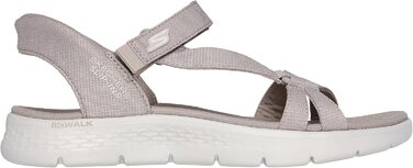 Сандалі жіночі Skechers Go Walk Flex Illuminate Hands Free Slip-ins Taupe 36 EU