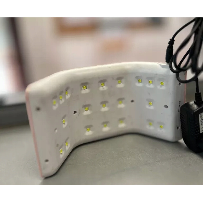 LED+UV лампа Semilac 24 Вт, біла
