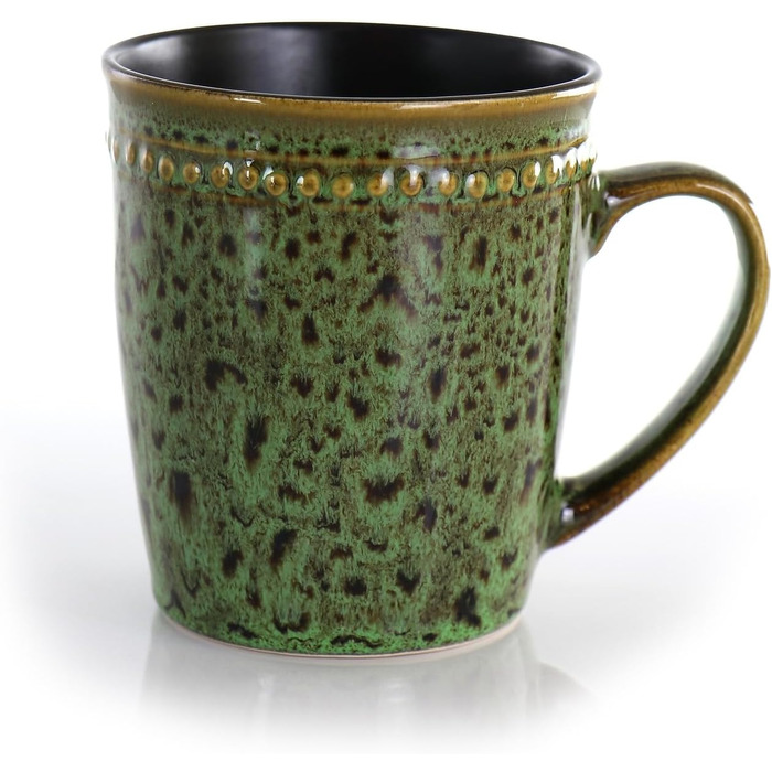 Набір посуду Elama, 16 предметів, кераміка, смарагдово-зелений (Jadegrün)