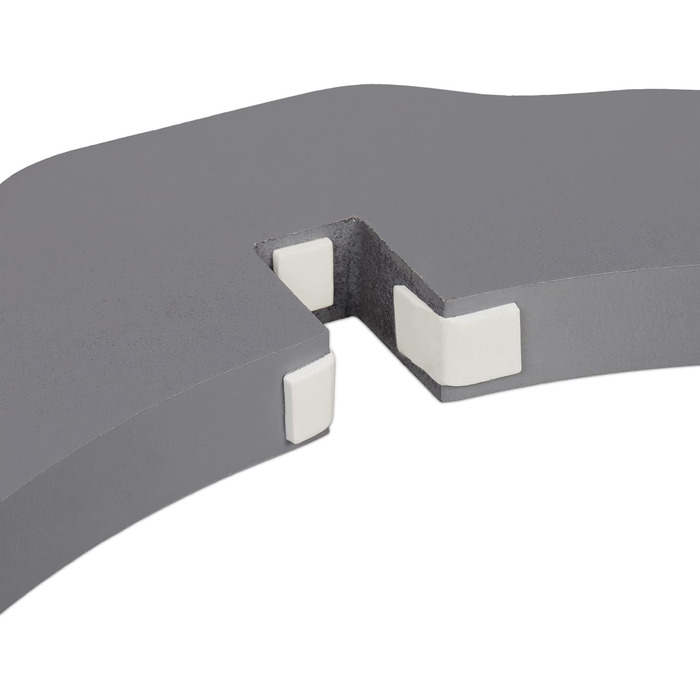 Захисне ворота Relaxdays для собак, сіре, 70 x 154 см, розкладне, з ніжками