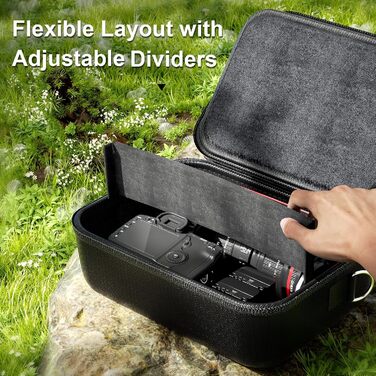 Чохол для камери ProCase для Canon EOS 2000D/250D/EOS R10/R7/Nikon/Sony/беззеркальних камер - чорний