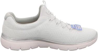 Жіночі кросівки Skechers Summits Artistry Chic - білий сітчастий верх, сріблясті акценти (39.5 EU)