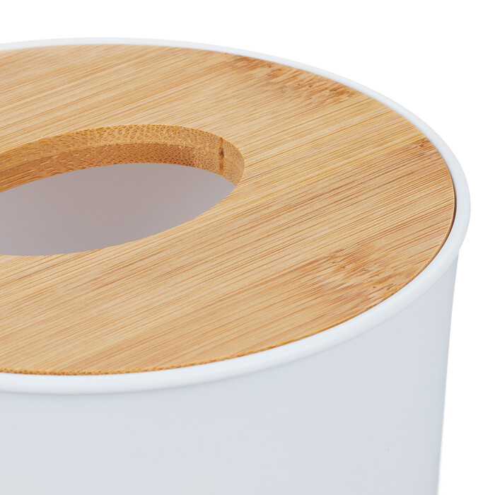 Relaxdays Cosmetic Tissue Box with Lid