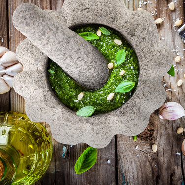 Relaxdays Mortar and Pestle Set made of Granite