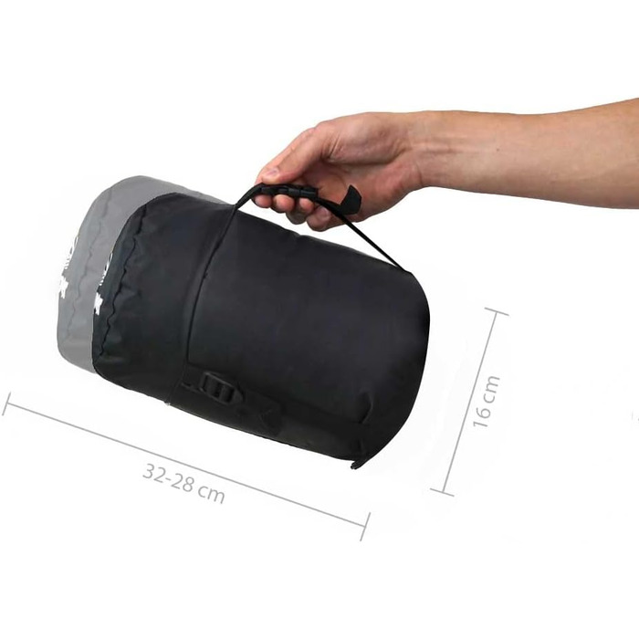 Спальний мішок для трекінгу Trek Night від outdoorer - легкий, теплий, компактний