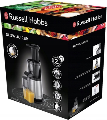Вертикальна шнекова соковижималка Russell Hobbs 25170-56, 150 Вт