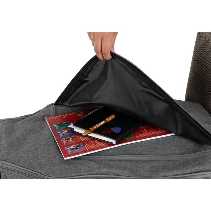 Шейман WGB-115 GY Преміум-лайн Гітара Вестерн - Водовідштовхуючий мішок Gigbag для гітари з міцним матеріалом та регульованими ременями