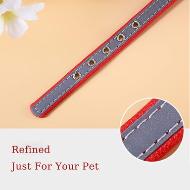 Освітлююче нашийник Yonsbox для собак та котів з персоналізованою гравіюванням – міцний, легкий, з ID-значком та світловідбиваючими елементами. 6 розмірів (XS–XXL). Рожевий, XXL: 46-56 см (підходить для собак вагою до 27 кг)