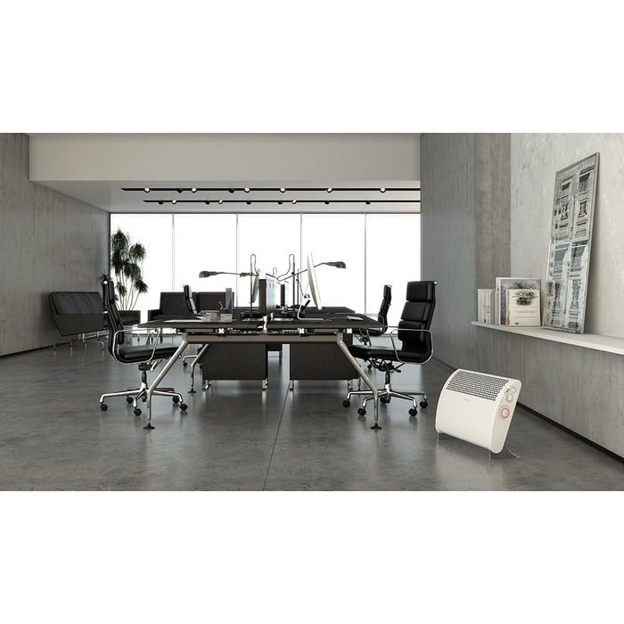 Конвектор-вентилятор Olimpia Splendid Caleo TT 2000W з турбо-режимом та таймером, білий, 70 м³