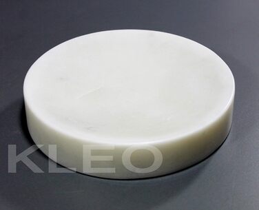 KLEO Soap Dish made of natural stone, soap holder, bathroom accessories for bathroom, bathtub, or...