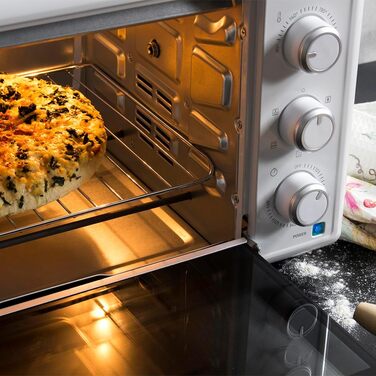 Мультиварка Cecotec Bake&Toast 1090 Black: 1000 Вт, таймер 60 хв, регулювання температури до 230ºC, 30 л