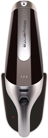 Ручний пилосос Rowenta X-Touch AC9736 бездротовий, чорний/перламутровий: компактний, легкий (0.6 кг), з насадкою для щілин та малою щіткою, потужний цифровий двигун, станція зарядки