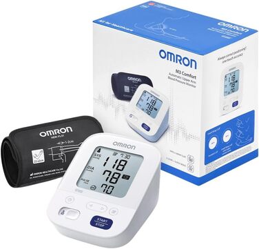 Електронний тонометр Omron M3 Comfort HEM-7155-E - вимірювання артеріального тиску в домашніх умовах