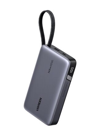 Power Bank UGREEN Nexode 20000mAh 145W з USB-C кабелем, для ноутбуків та смартфонів (Samsung, iPhone, Dell)