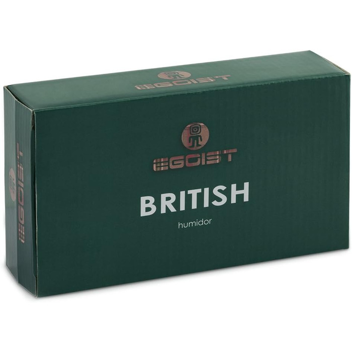 Вологомірний вологозберігаючий вологомір Egoist Premiuem для сигар - чорний (JK00130)