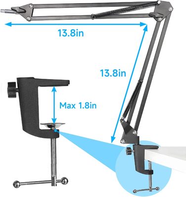 Кріплення для мікрофона YOUSHARES Razer Seiren Mini/V3 Mini – професійний тримач з вітрозахистом для геймінгу, стрімінгу та подкастингу