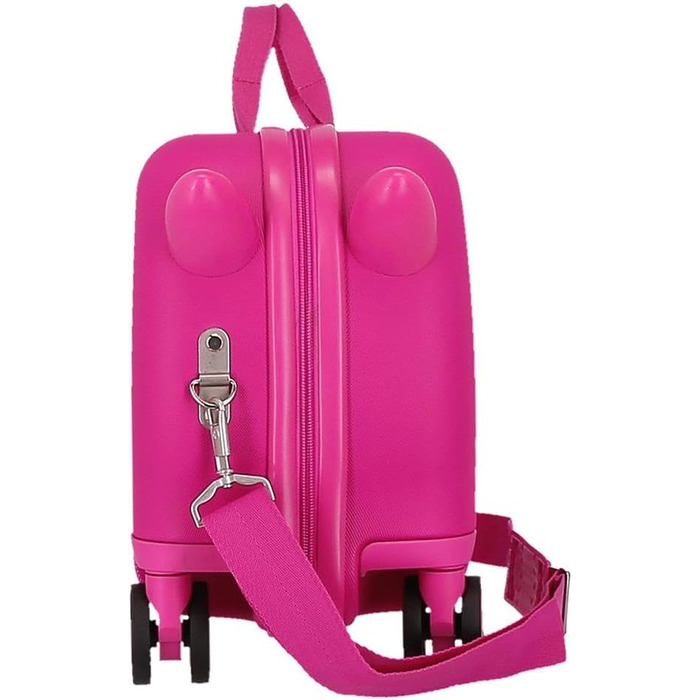 Дитячий валіза Disney Stitch, 55x40x20 см, ABS пластик, колір зірочки, комбінований замок, 4 колеса, ручна поклажа