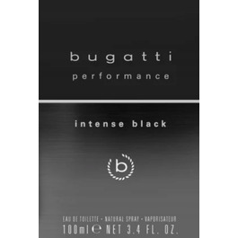 Чоловіча туалетна вода Bugatti Performance Intense Black, 100 мл