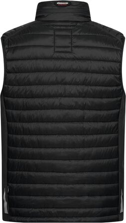 Чоловіча гірська жилетка Höhenhorn Dolden: гібридна, степкова, спортивна куртка XXL чорного кольору