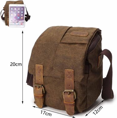 Чохол для камери Neuleben: водонепроникний, з канвасу, унісекс для DSLR (Дunkelgrau)